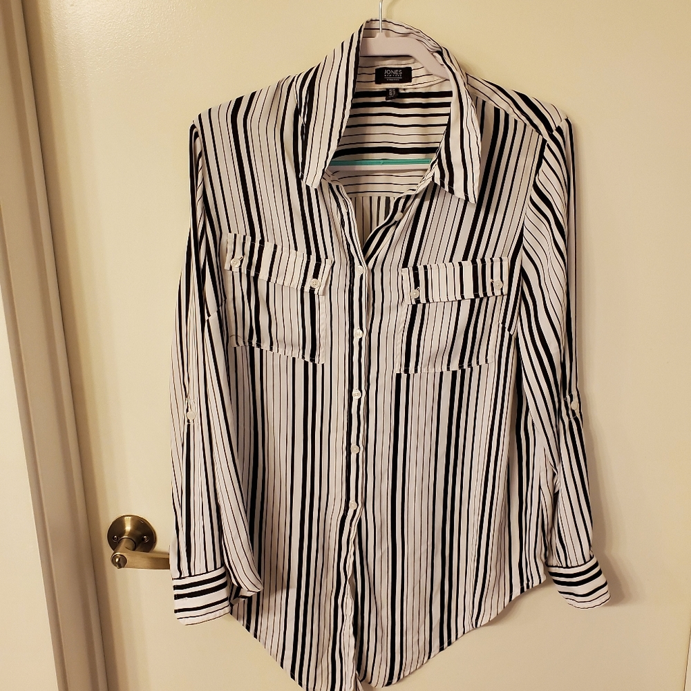 Black & White Button Down
